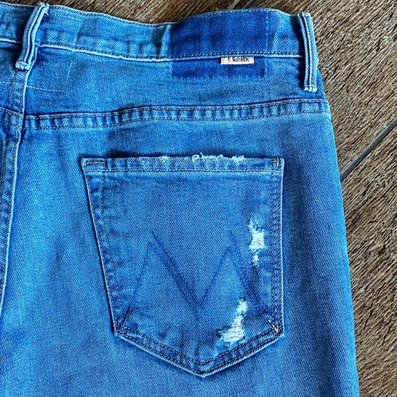 NWT MOTHER The Ankle Insider Chew, Destroyed Bills - Picture 10 of 16